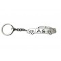 Keychain Audi A5 I 2007-2016 - (type STEEL)